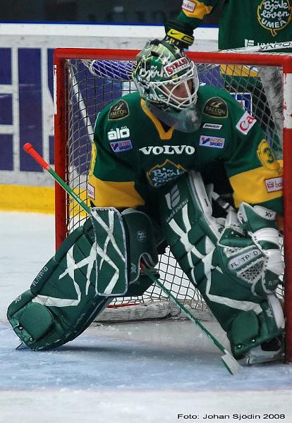 modoloven30.jpg - Målvakt Björklöven FOTO JOHAN SJODIN